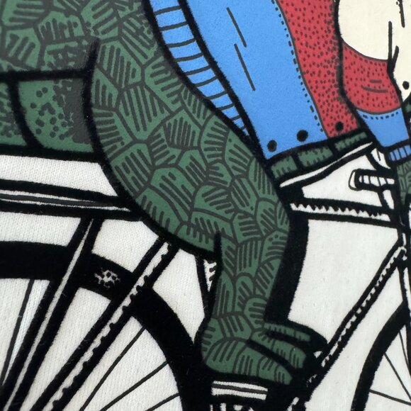 Lacoste x Netflix Men's Organic Cotton T-shirt, Size 6/ XL - Picture 8 of 16